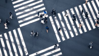 pedestrian-friendly infrastructure