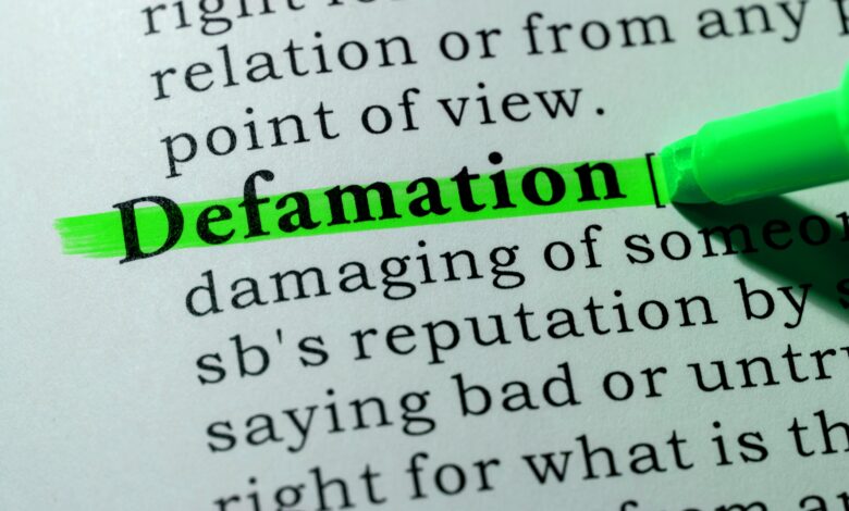 Defamation and Legal Remedies