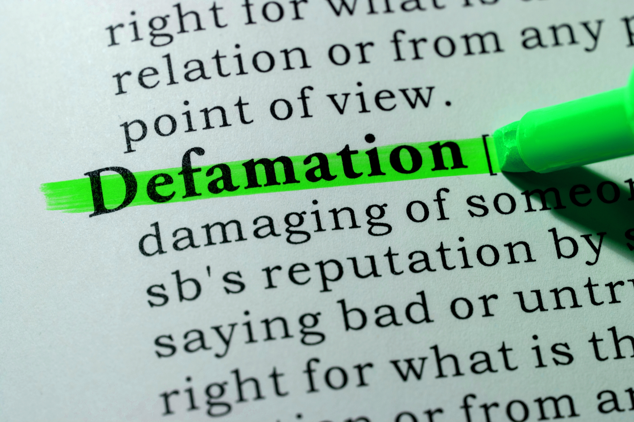 Defamation and Legal Remedies
