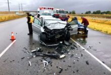 road accident in Glasgow