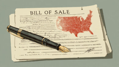 Bill of Sale Requirements by State