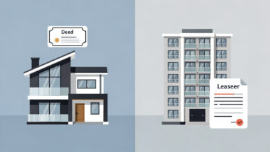 Freehold vs Leasehold Property