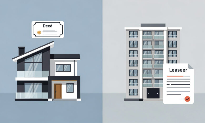 Freehold vs Leasehold Property